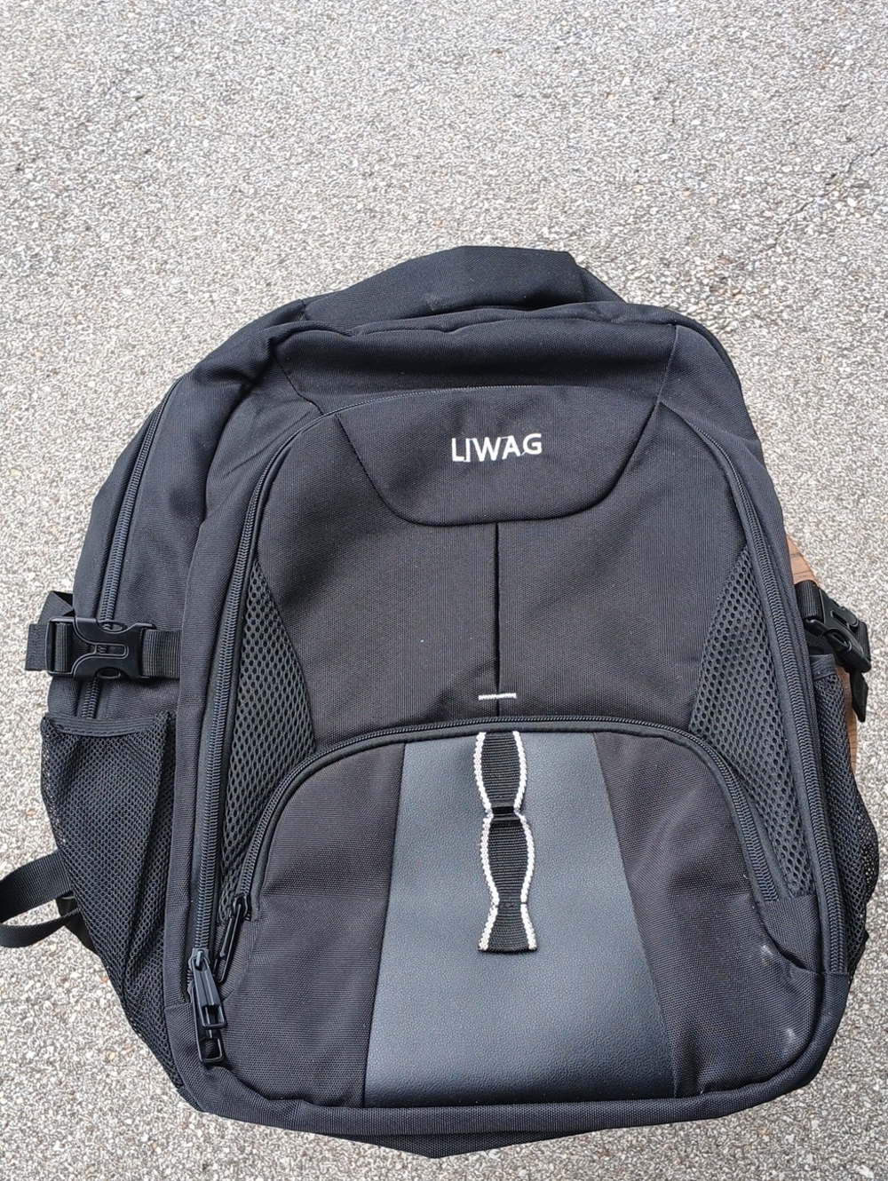 Black Men's Backpack